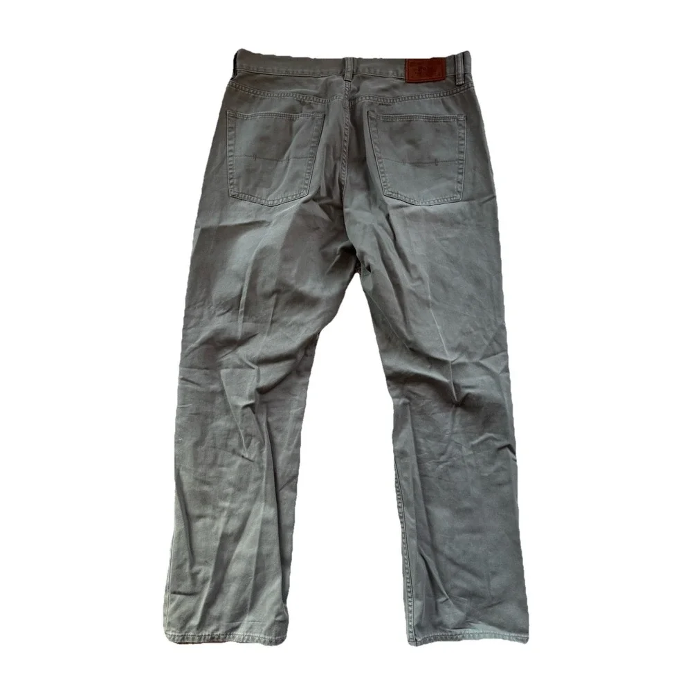 Polo Ralph Lauren 650 Straight Leg Pants Mens‎ 34x30 Green/Gray Casual